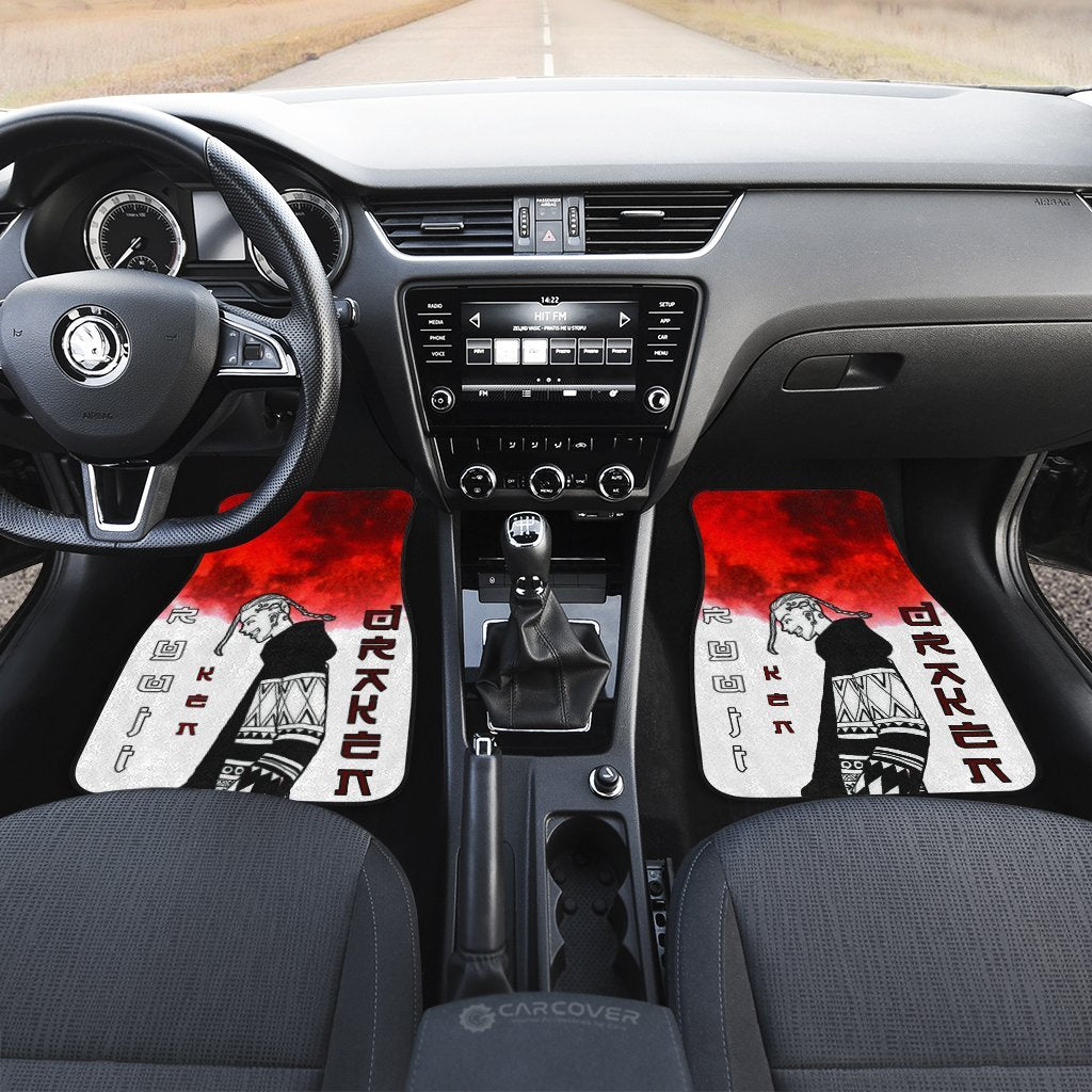 Draken Car Floor Mats Custom Anime Tokyo Revengers Car Interior Accessories