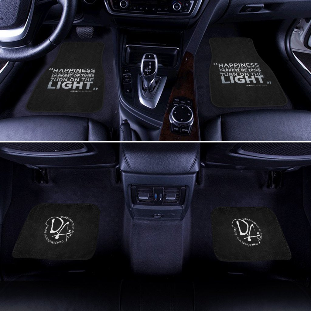 Dumbledore Saying Harry Potter Custom Car Floor Mats