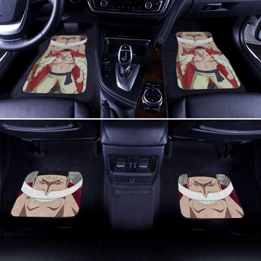 Edward Newgate Car Floor Mats Custom Anime One Piece Car Accessories