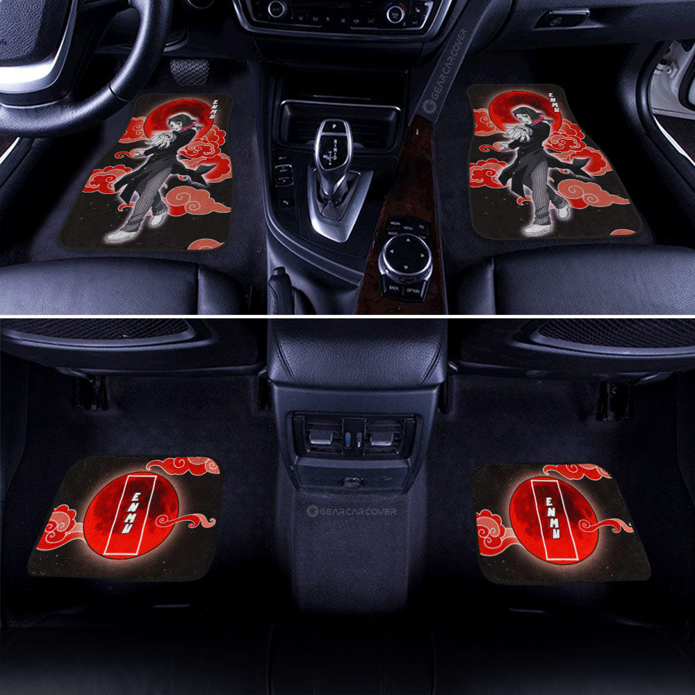 Enmu Car Floor Mats Custom Demon Slayer Anime Car Accessories
