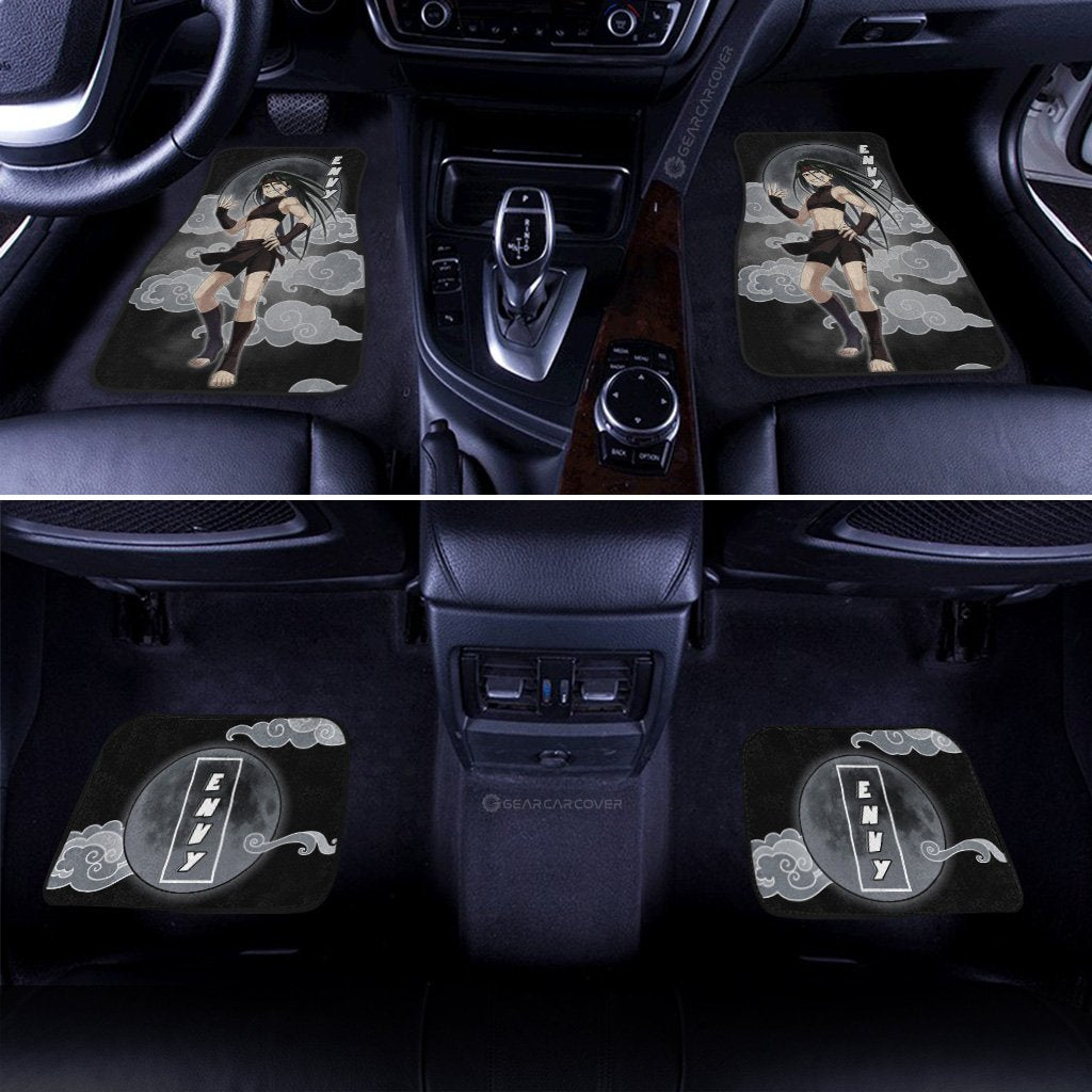 Envy Car Floor Mats Custom Fullmetal Alchemist Anime Car Interior Accessories
