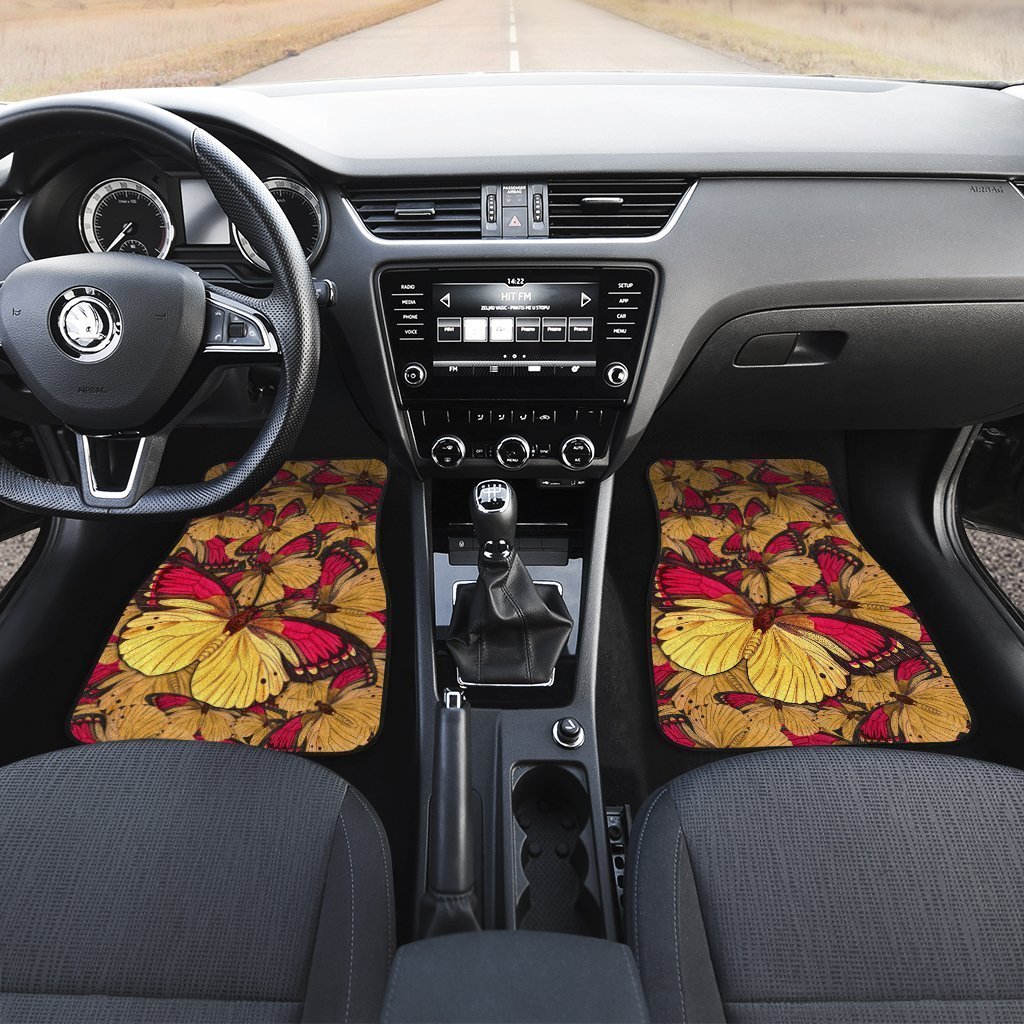 Fairy Butterfly Car Floor Mats Custom Butterfly Car Accessories Gifts Idea