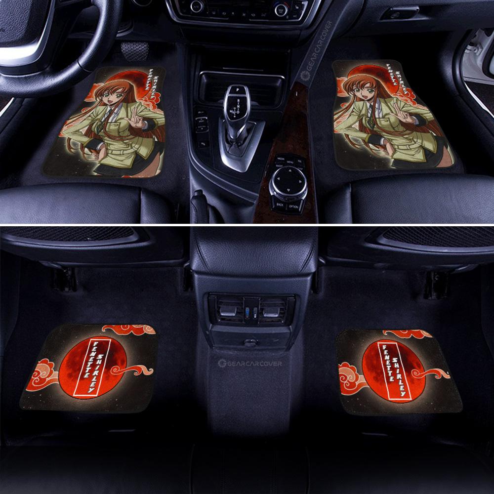 Fenette Shirley Car Floor Mats Custom Code Geass Anime Car Accessories