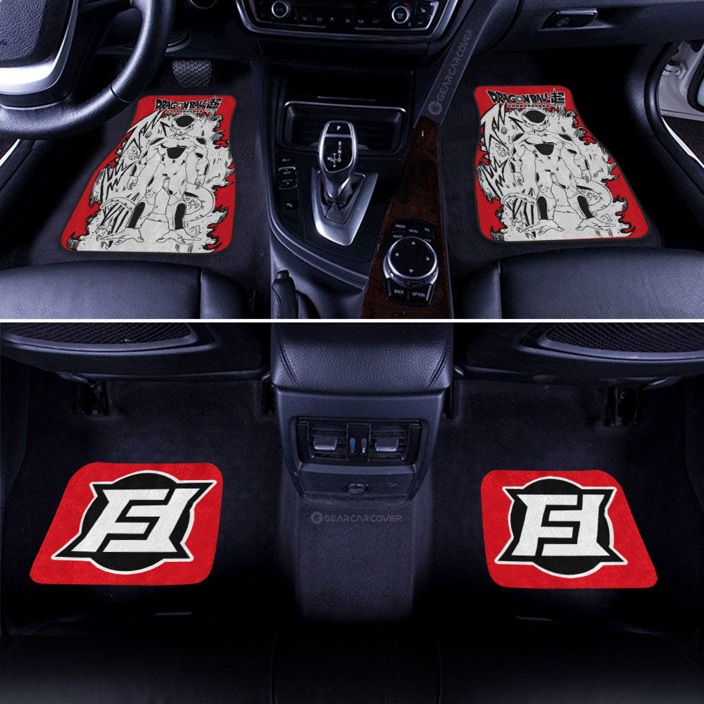 Frieza Car Floor Mats Custom Dragon Ball Anime Car Accessories Manga Style For Fans
