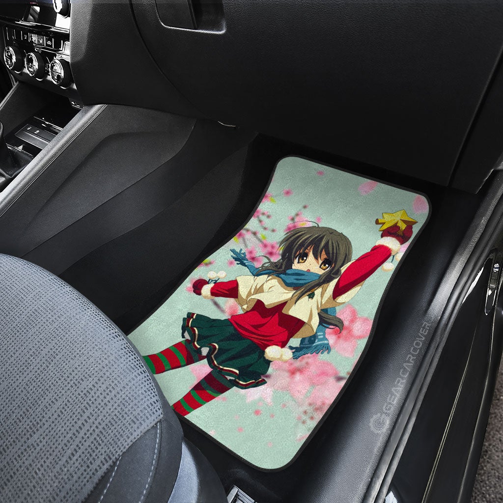 Fuko Ibuki Car Floor Mats Custom Clannad Anime Car Accessories