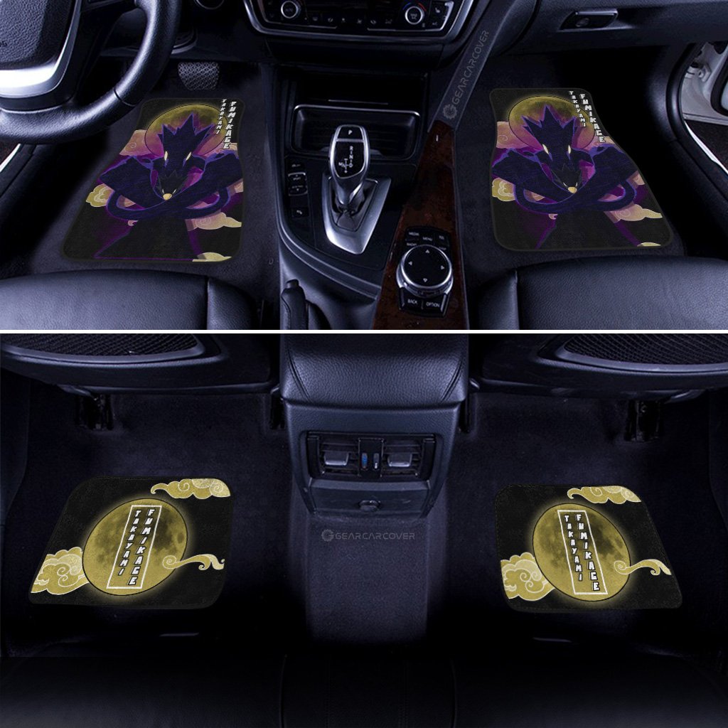Fumikage Tokoyami Car Floor Mats Custom Anime My Hero Academia Car Interior Accessories