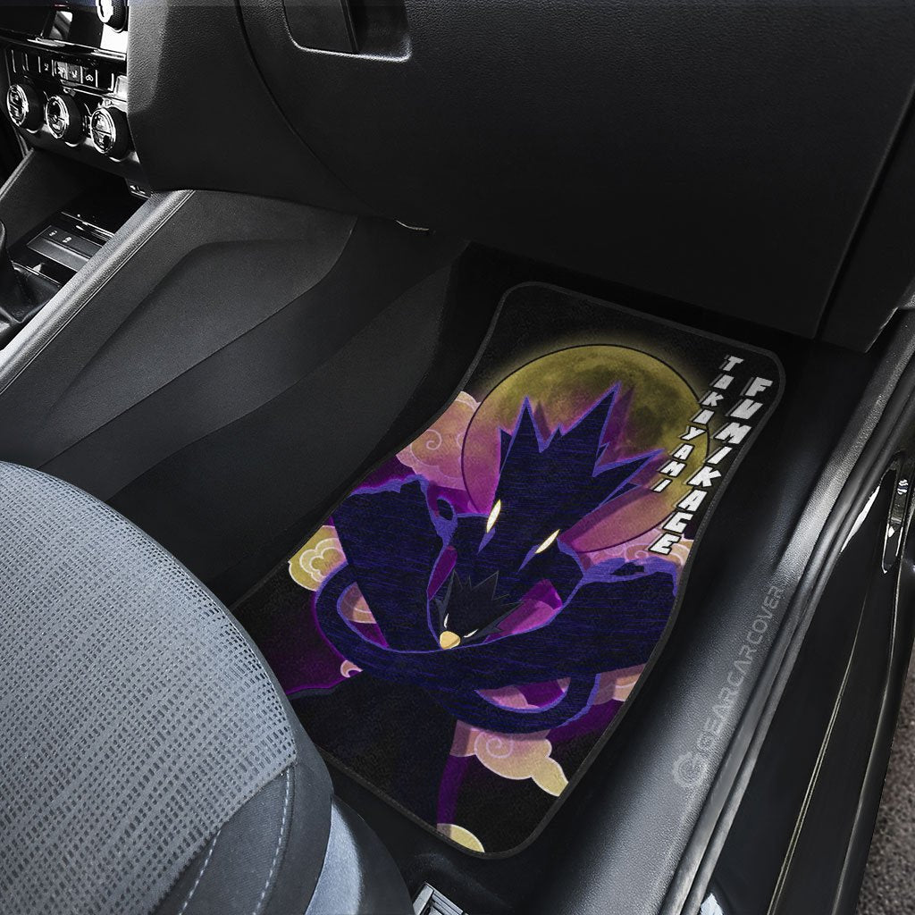 Fumikage Tokoyami Car Floor Mats Custom Anime My Hero Academia Car Interior Accessories