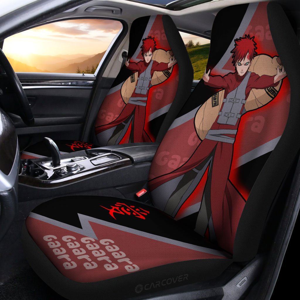 Gaara Car Seat Covers Custom Naruto Anime Car Accessories