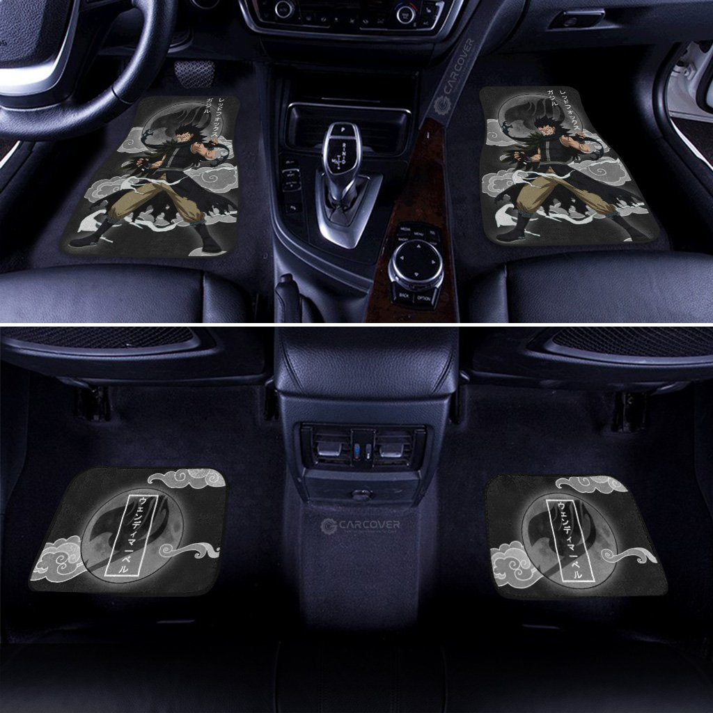 Gajeel Car Floor Mats Custom Anime Fairy Tail Car Accessories