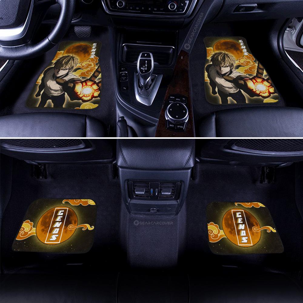 Genos Car Floor Mats Custom One Punch Man Anime Car Accessories