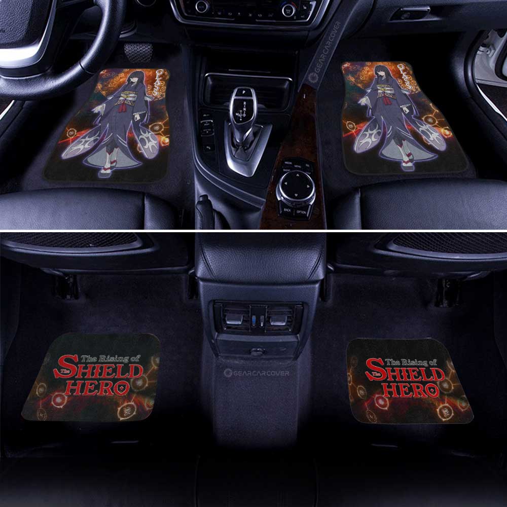 Glass Car Floor Mats Custom Rising Of The Shield Hero Anime Car Accessories