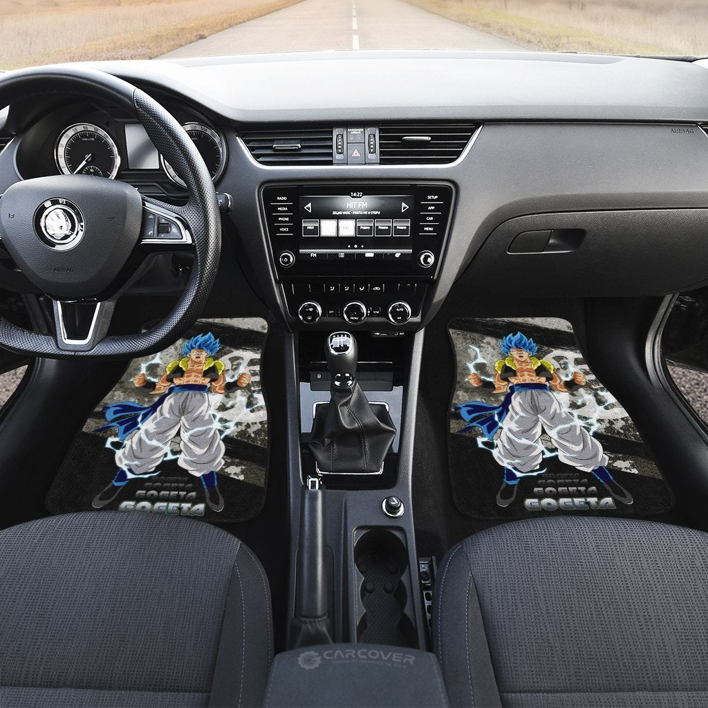 Gogeta Car Floor Mats Custom Anime Dragon Ball Car Accessories