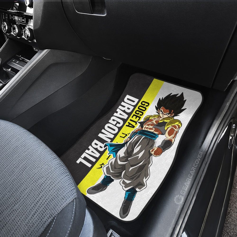 Gogeta Car Floor Mats Custom Dragon Ball Car Accessories For Anime Fans