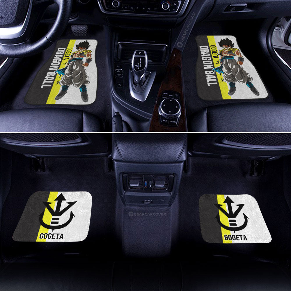Gogeta Car Floor Mats Custom Dragon Ball Car Accessories For Anime Fans