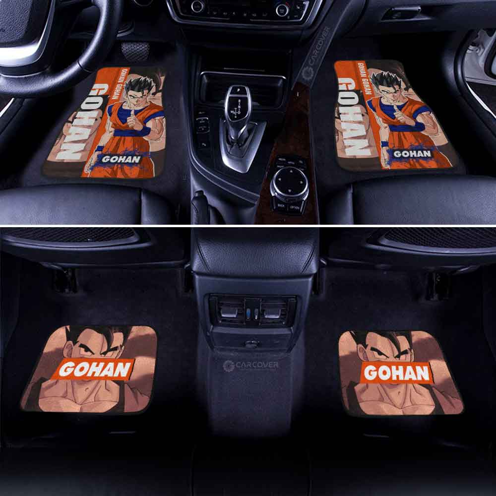 Gohan Car Floor Mats Custom Anime Dragon Ball Car Accessories