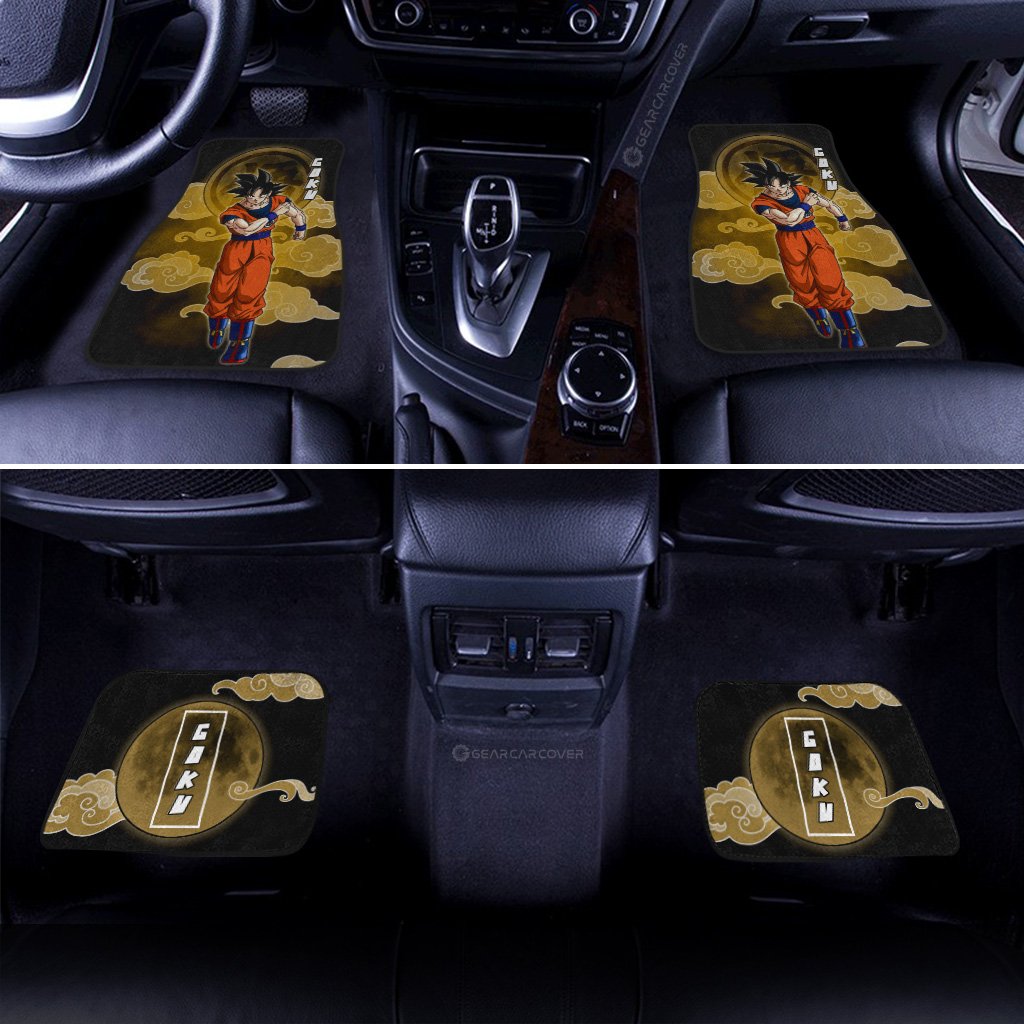 Goku Car Floor Mats Custom Dragon Ball Anime Car Interior Accessories