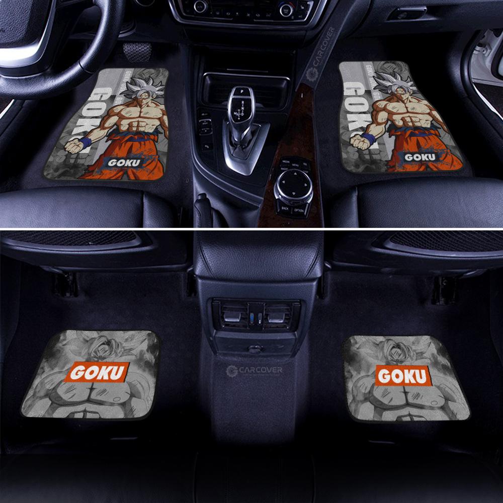 Goku Ultra Car Floor Mats Custom Anime Dragon Ball Car Accessories