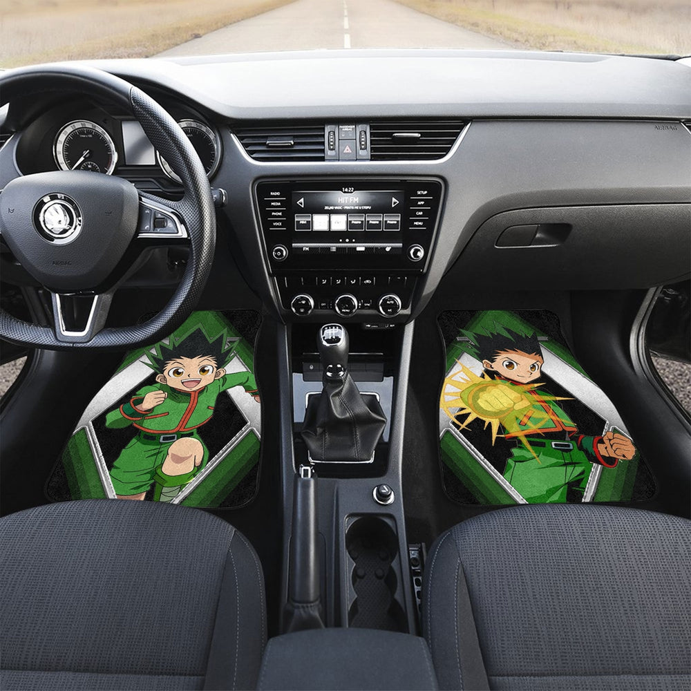 Gon Freecs Car Floor Mats Custom Hunter x Hunter Anime Car Accessories