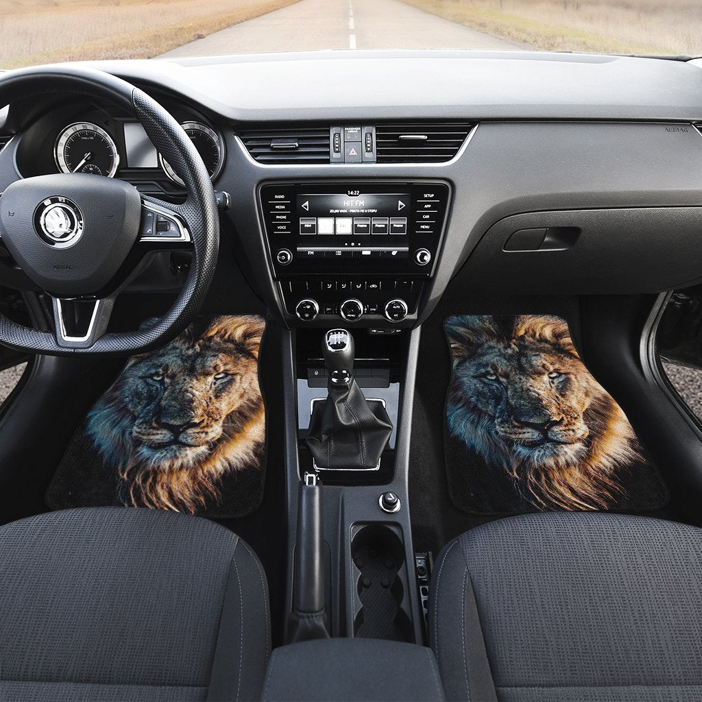 Great Dad Lion Car Floor Mats Custom Car Accessories Gift For Dad