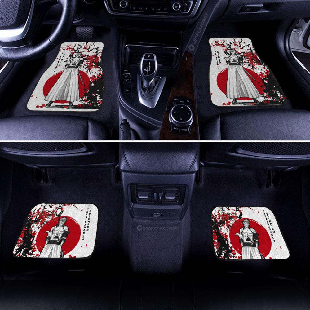 Grimmjow Jaegerjaquez Car Floor Mats Custom Japan Style Anime Bleach Car Interior Accessories