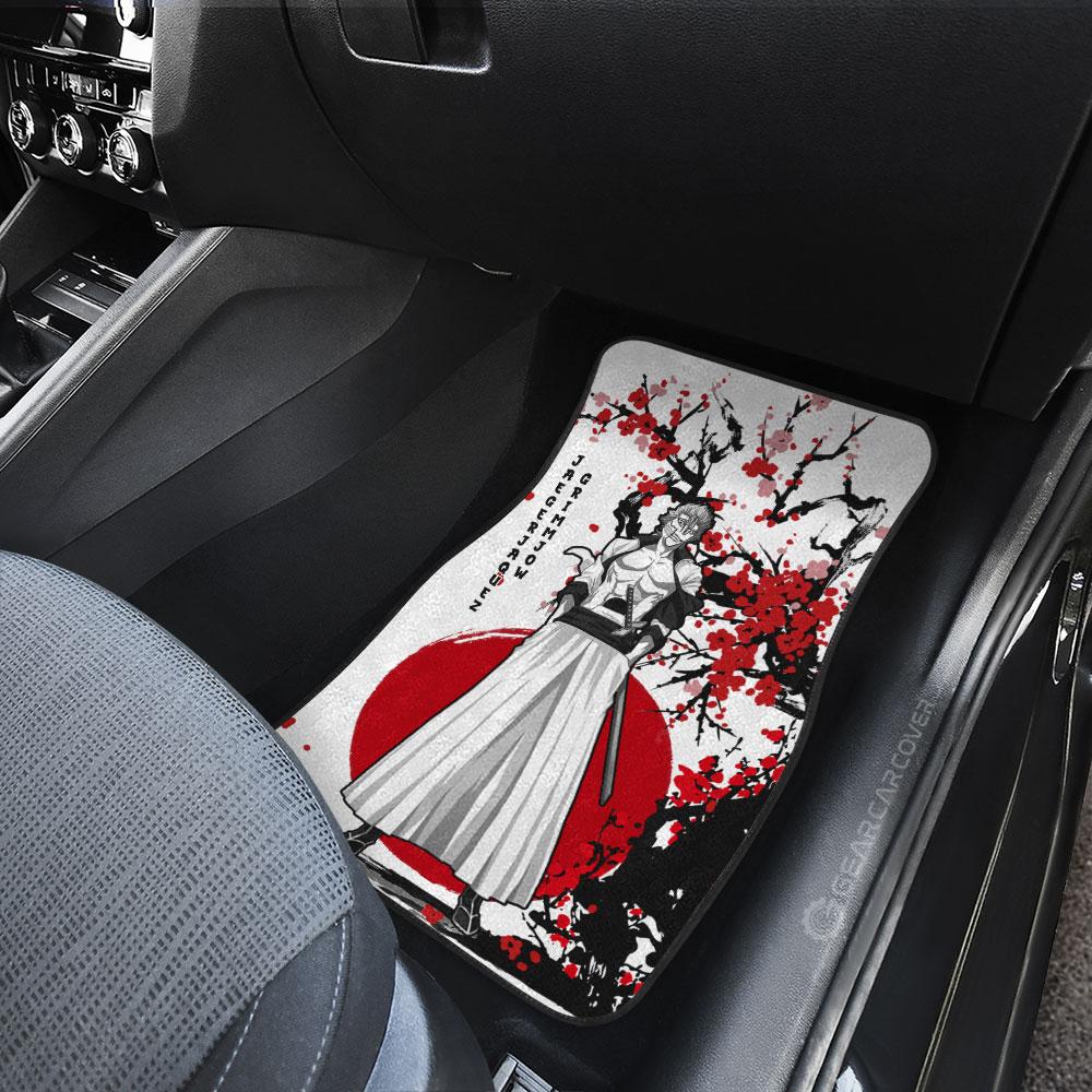 Grimmjow Jaegerjaquez Car Floor Mats Custom Japan Style Anime Bleach Car Interior Accessories