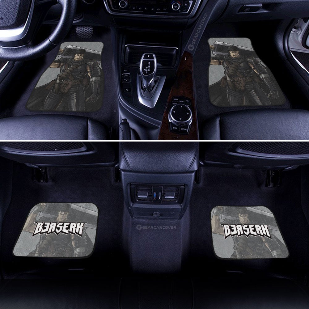 Guts Car Floor Mats Custom Main Hero Berserk Anime Car Accessories