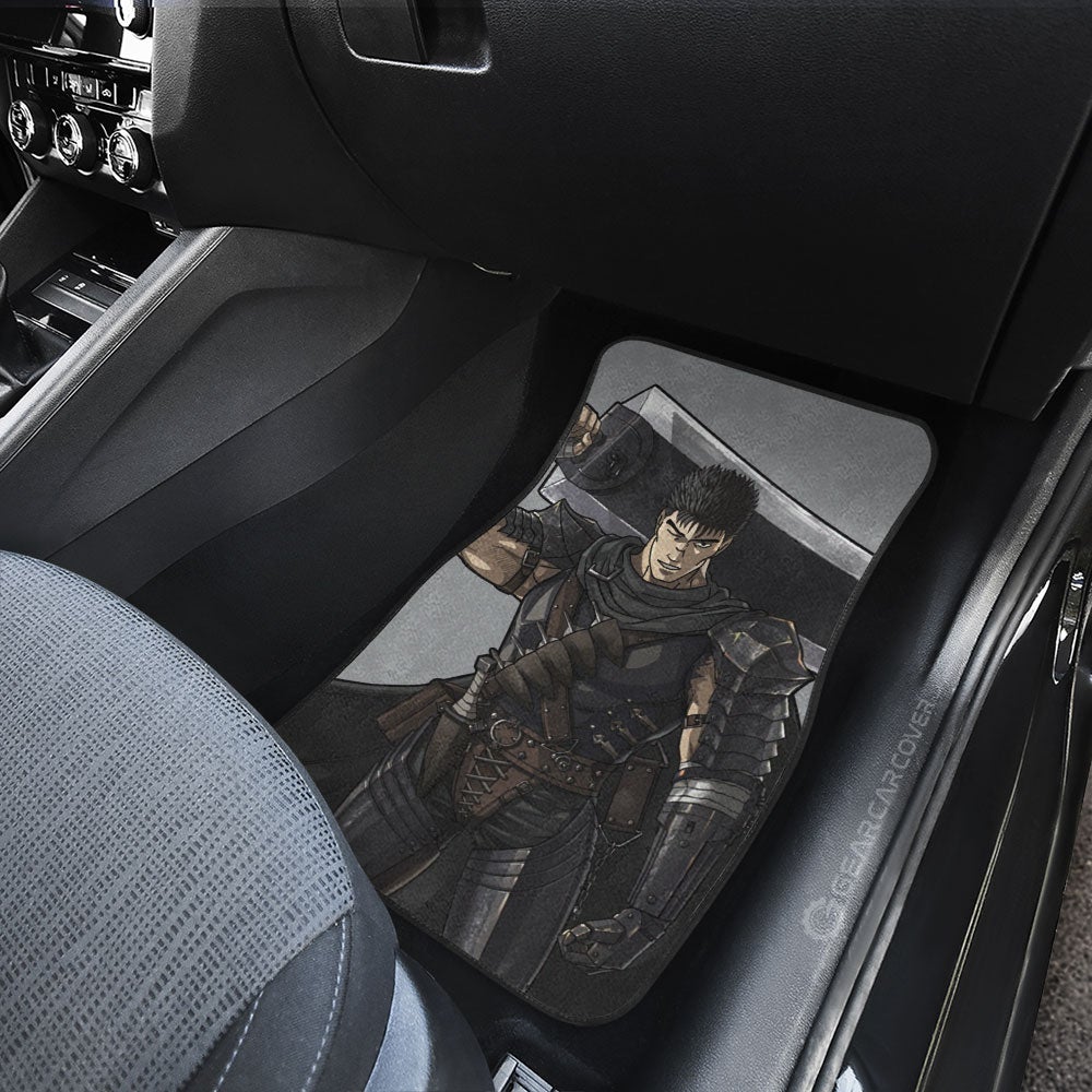 Guts Car Floor Mats Custom Main Hero Berserk Anime Car Accessories