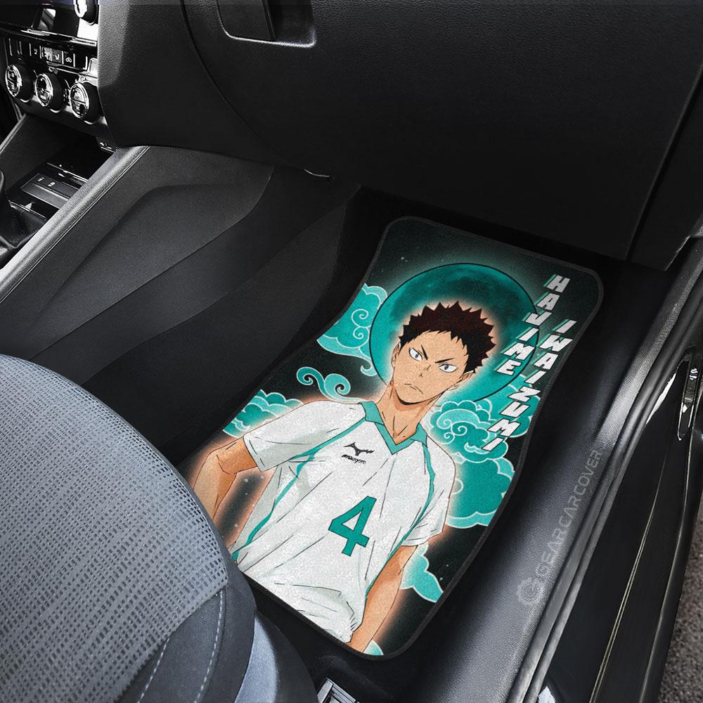 Hajime Iwaizumi Car Floor Mats Custom Haikyuu Anime Car Accessories