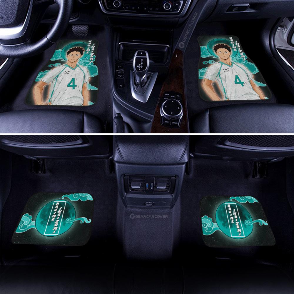 Hajime Iwaizumi Car Floor Mats Custom Haikyuu Anime Car Accessories