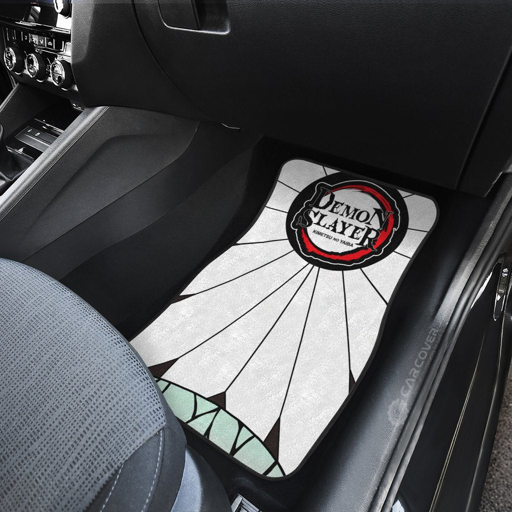 Hanafuda Shinobu Car Floor Mats Custom Demon Slayer Anime Car Accessories