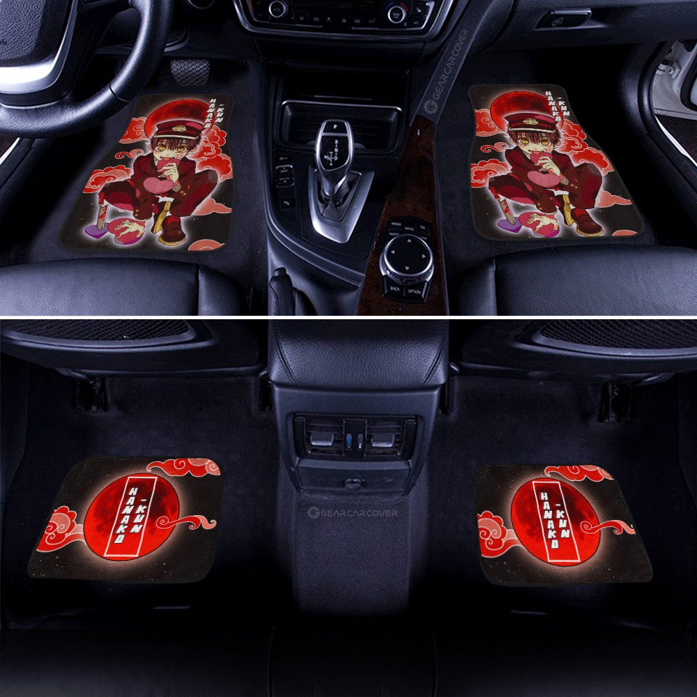 Hanako-kun Car Floor Mats Custom Toilet-Bound Hanako-kun Anime Gifts For Fans