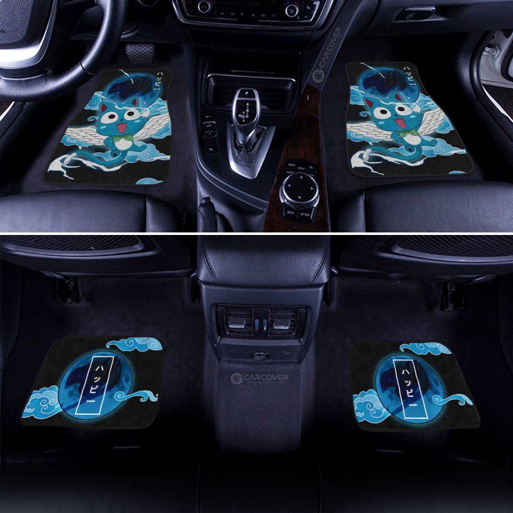 Happy Car Floor Mats Custom Fairy Tail Anime Car Accessories
