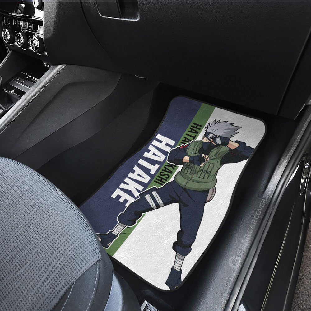 Hatake Kakashi Car Floor Mats Custom Naruto Anime Car Accessories Gifts Idea For Fans