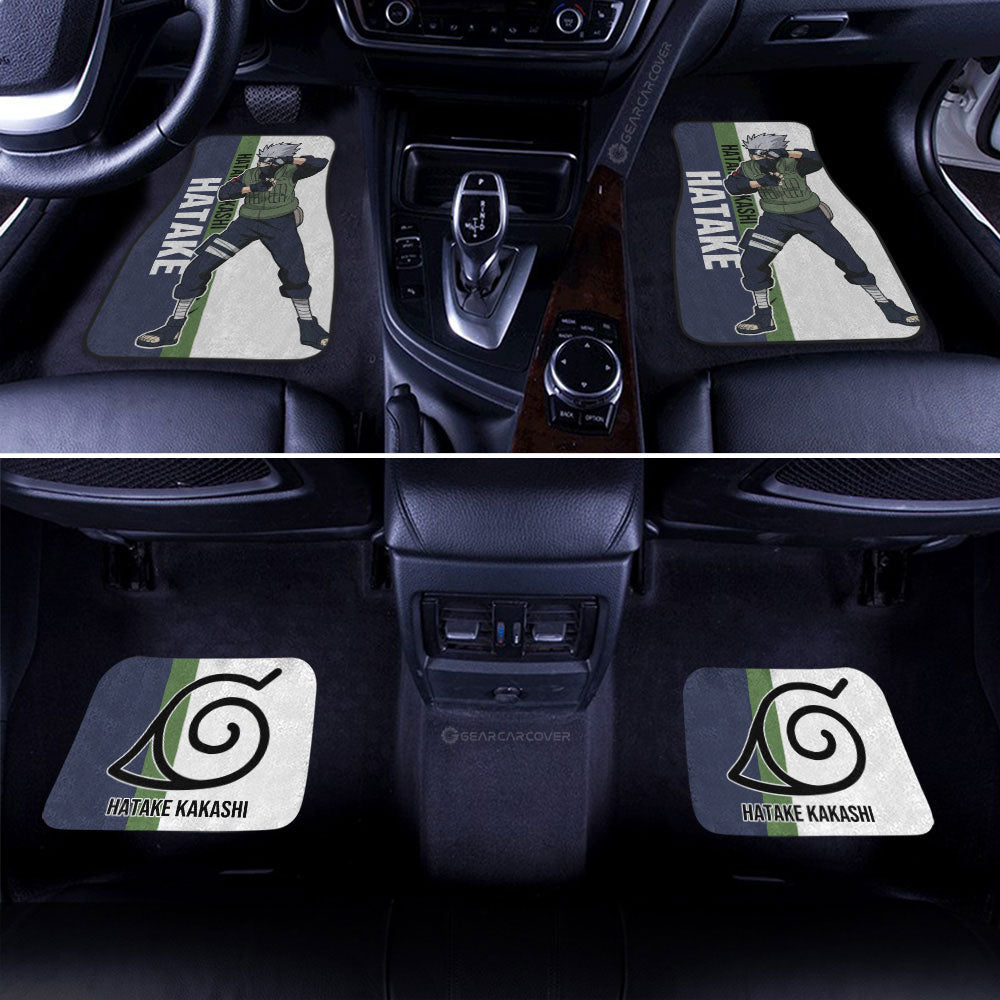 Hatake Kakashi Car Floor Mats Custom Naruto Anime Car Accessories Gifts Idea For Fans