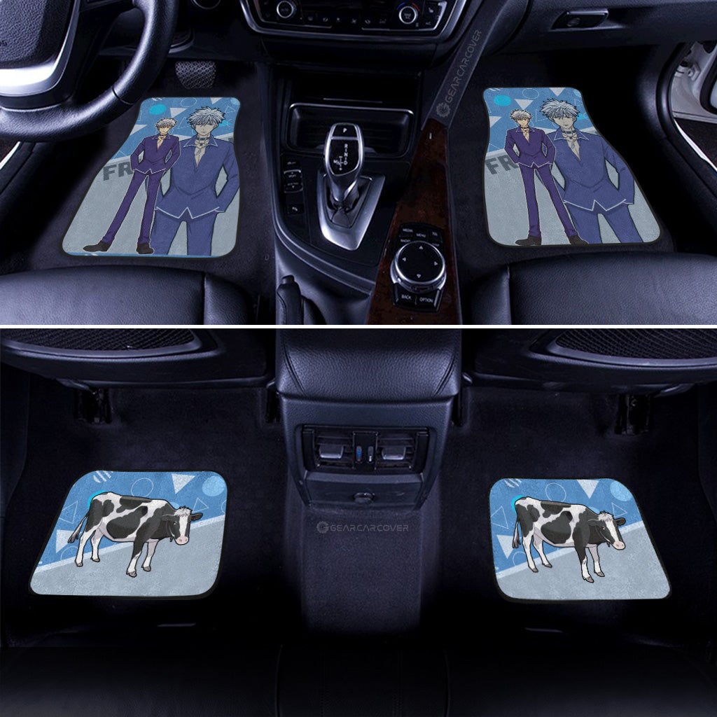 Hatsuharu Sohma Car Floor Mats Custom Fruit Basket Anime Car Accessories