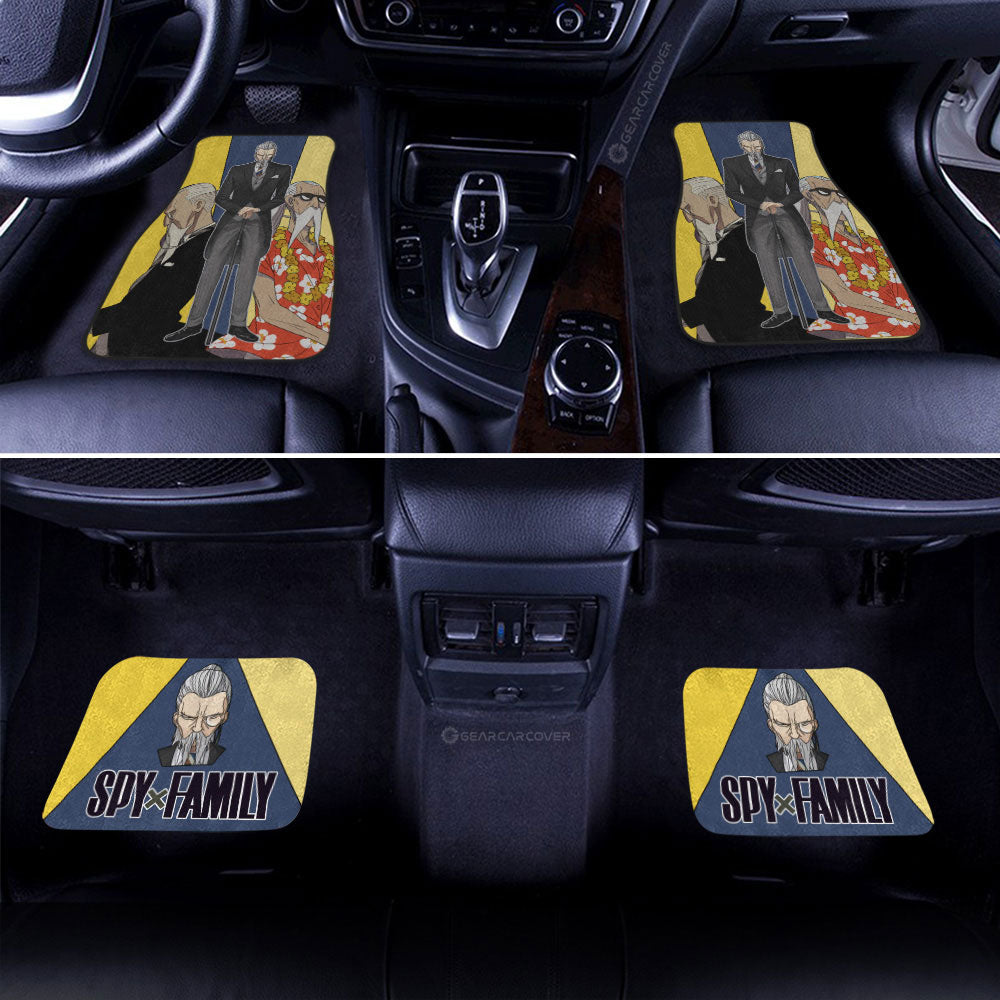 Henry Henderson Car Floor Mats Custom Spy x Family Anime Car Accessories
