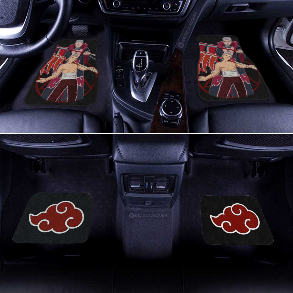 Hidan Car Floor Mats Custom Anime Naruto Car Accessories