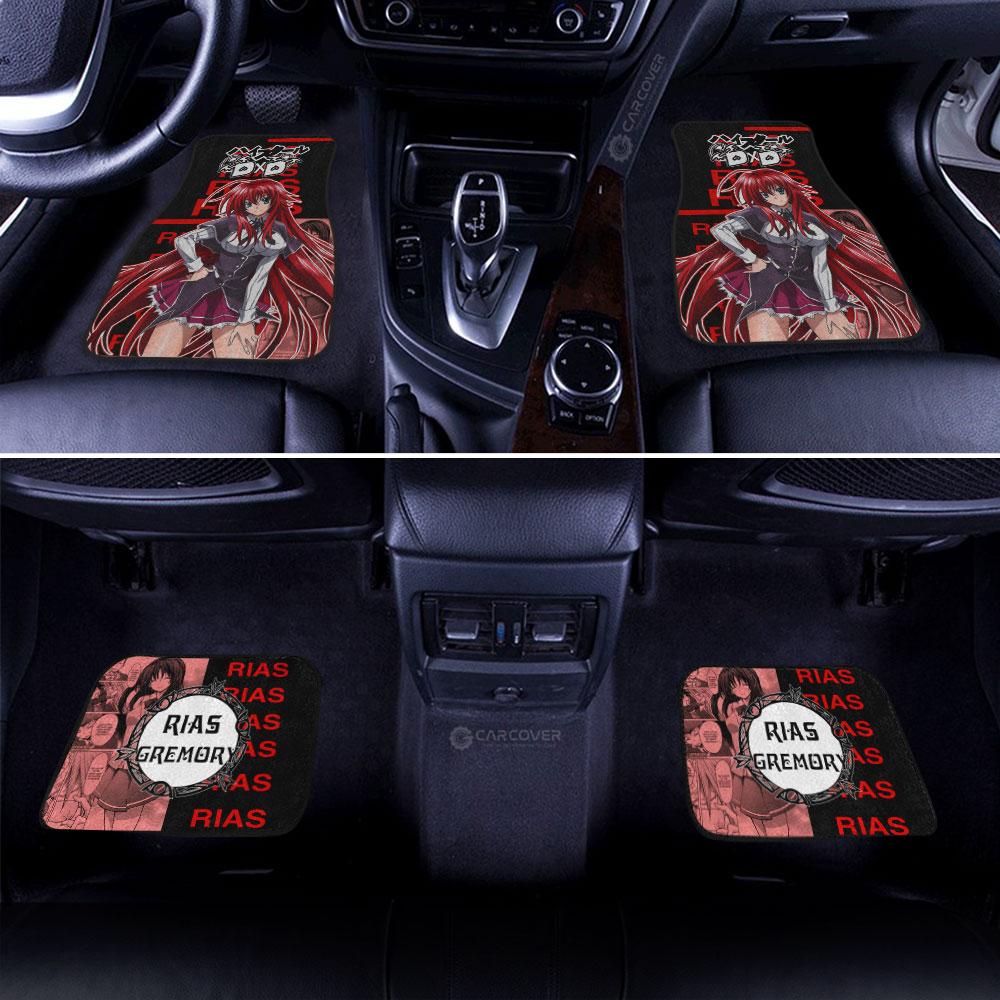High School DxD Rias Car Floor Mats Custom Anime Car Accessories