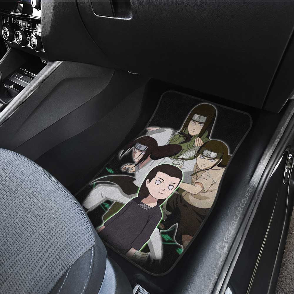 Hyuuga Neji Car Floor Mats Custom Anime Naruto Car Accessories