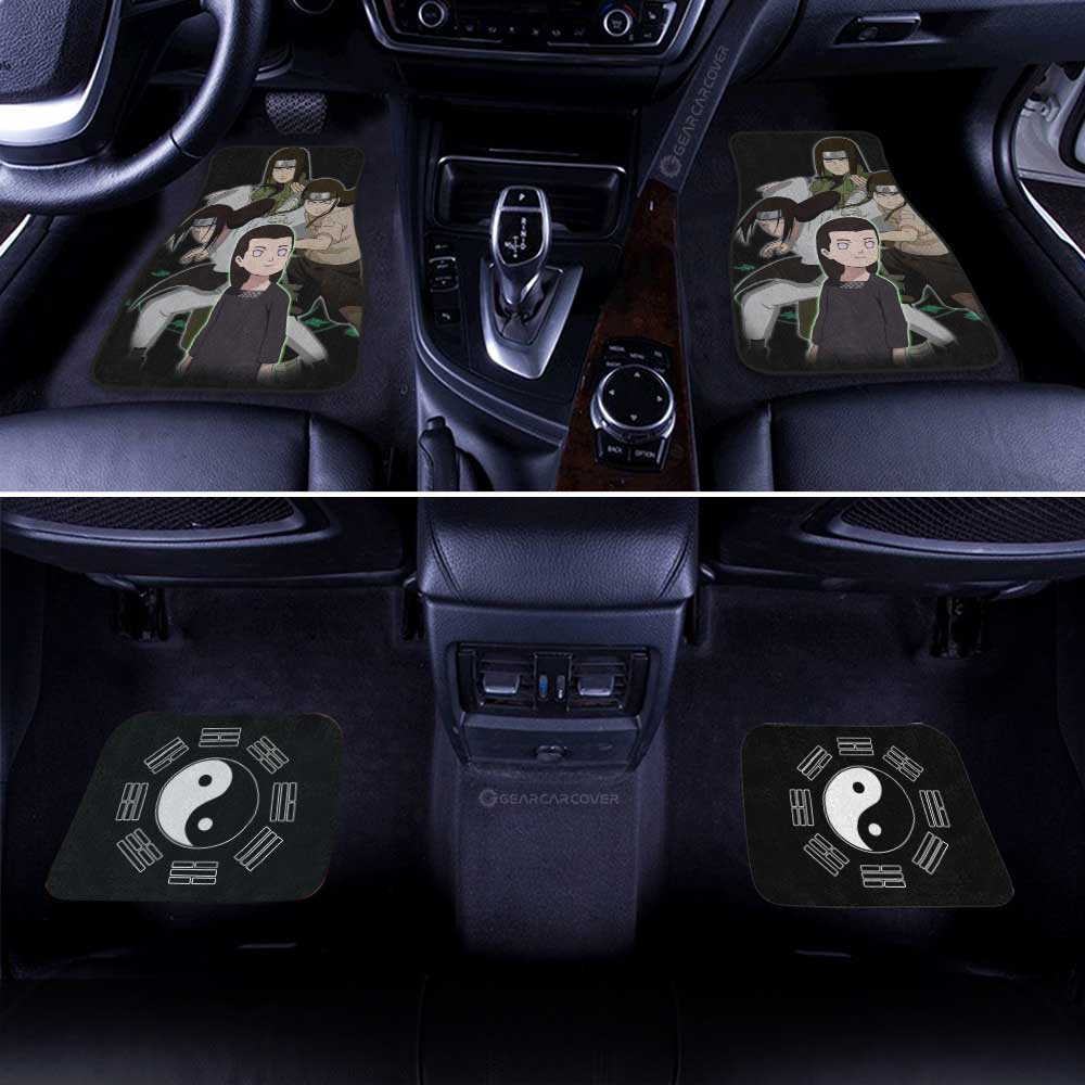Hyuuga Neji Car Floor Mats Custom Anime Naruto Car Accessories