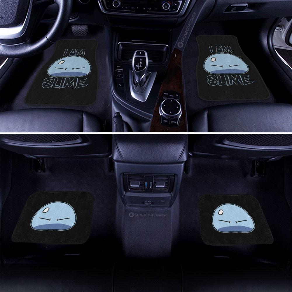 I Am Slime Car Floor Mats Custom Cartoon Car Accessories