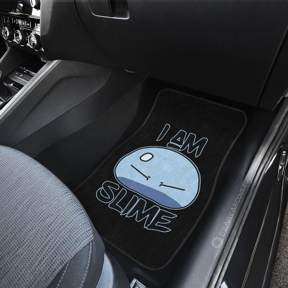 I Am Slime Car Floor Mats Custom Cartoon Car Accessories