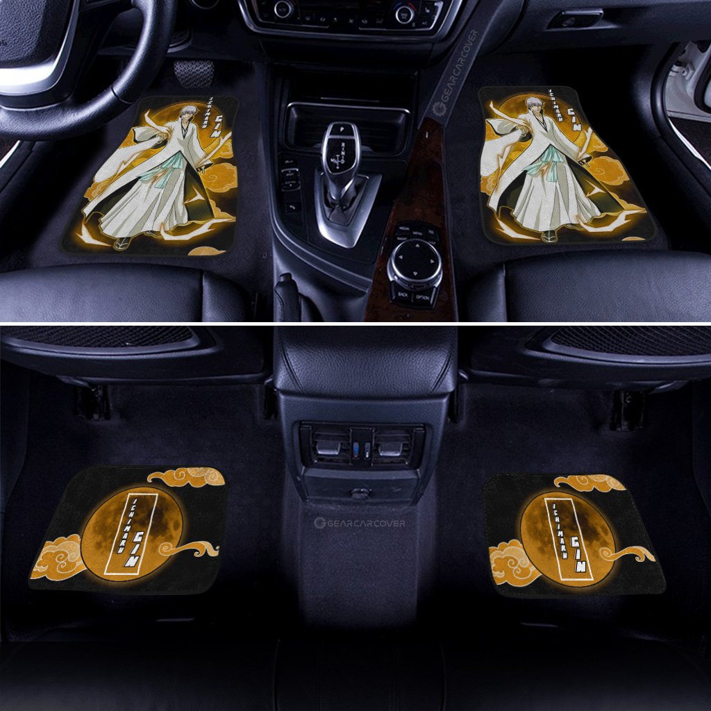 Ichimaru Gin Car Floor Mats Custom Anime Bleach Car Accessories