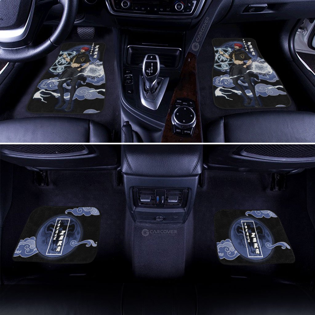 Ideale Zora Car Floor Mats Custom Anime Black Clover Car Accessories