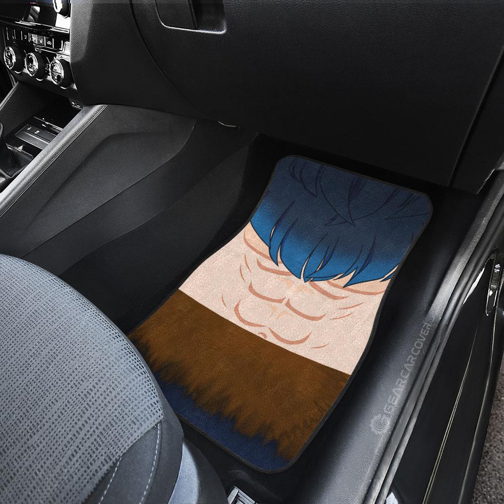 Inosuke Uniform Car Mats Custom Demon Slayer Anime Car Interior Accessories