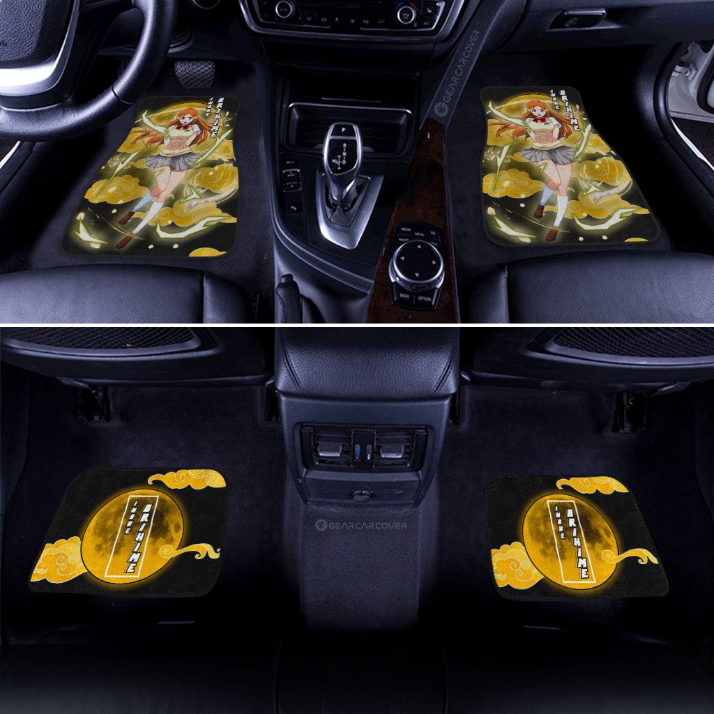 Inoue Orihime Car Floor Mats Custom Bleach Anime Car Interior Accessories