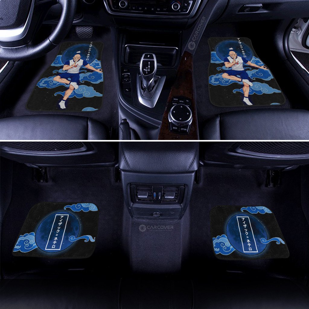 Isaac Netero Car Floor Mats Custom Hunter x Hunter Anime Car Accessories