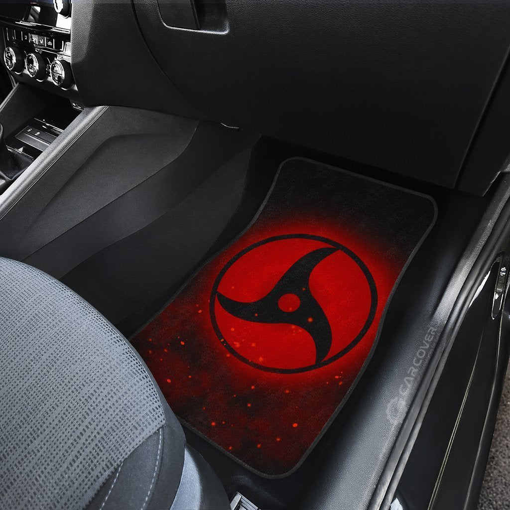 Itachi Mangekyou Car Floor Mats Custom Sharingan Eye Naruto Car Accessories