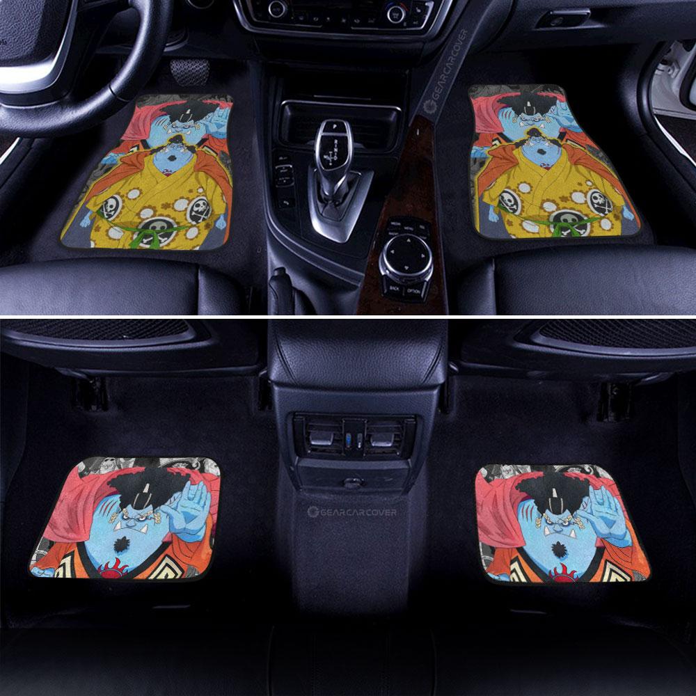 Jinbe Car Floor Mats Custom One Piece Anime Car Interior Accessories