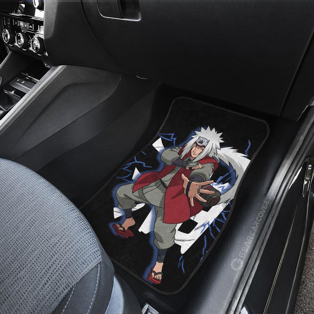 Jiraiya Car Floor Mats Custom Naruto Anime Gifts For Fans